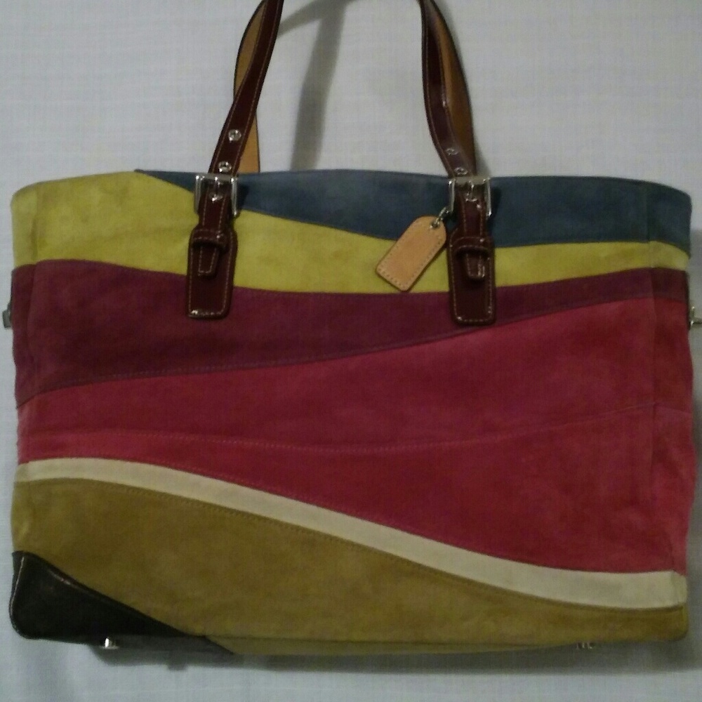 Vintage limited edition Coach tote